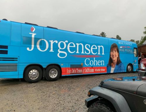 Jo Jorgensen Pitches Small Government Message to NC Crowd