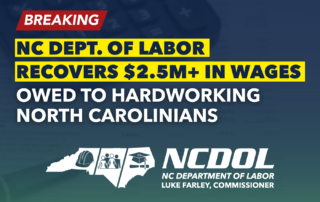 NC propaganda about how much wage claims it recovered.